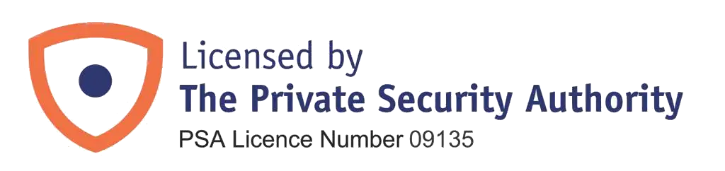 Licensed by The Private Security Authority - PSA License Number 09135 - Licensed by The Private Security Authority - PSA License Number 09135